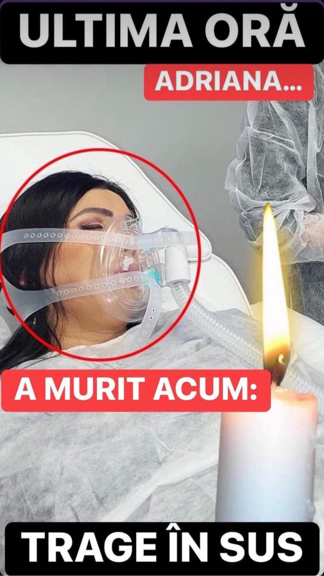 Adriana Bahmuțeanu, în doliu!