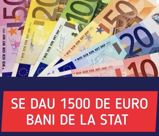 Statul Acordă 1.500 De Euro Românilor, Banii Intră În Cont În Septembrie. Cine Sunt Beneficiarii