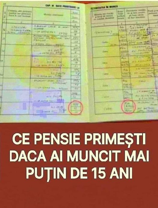 Ce pensie primești daca ai muncit mai puțin de 15 ani. Condiția e să fi cotizat măcar 10 ani