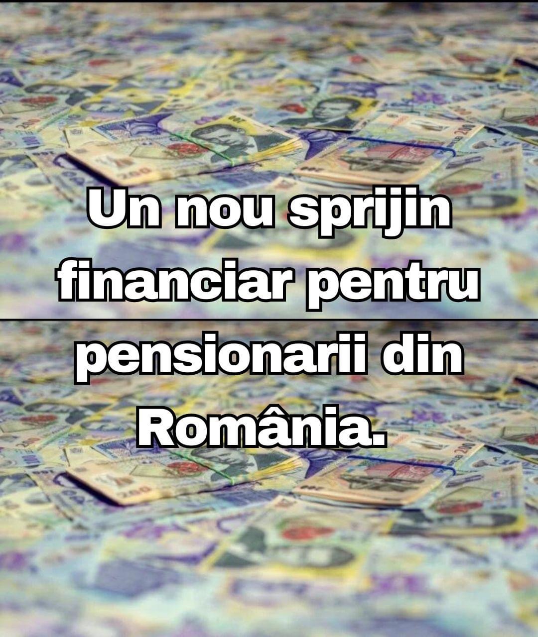 Un nou sprijin financiar pentru pensionarii din România. Ce sumă de bani vor primi începând cu luna octombrie.