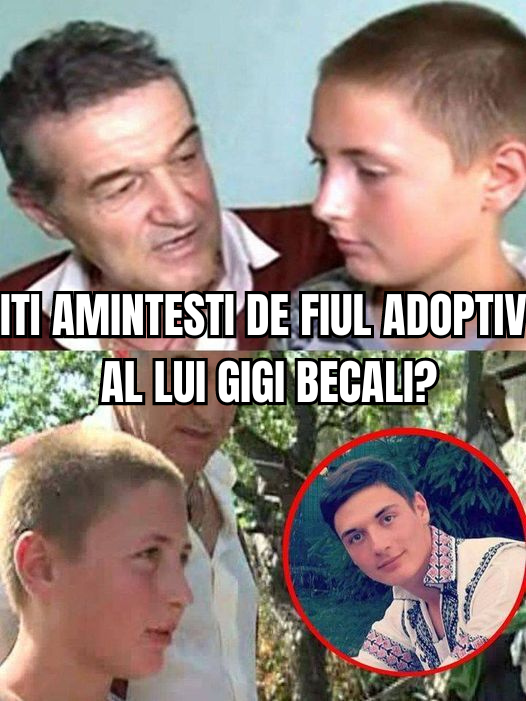 Iti Amintesti De Fiul Adoptiv Al Lui Gigi Becali?