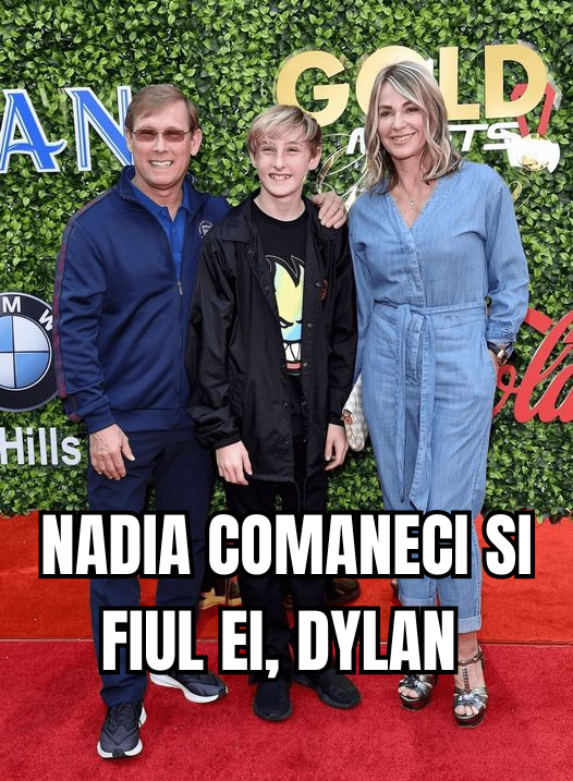 Nadia Comăneci și fiul ei, Dylan: O prezență impresionantă la balul de absolvire a liceului.