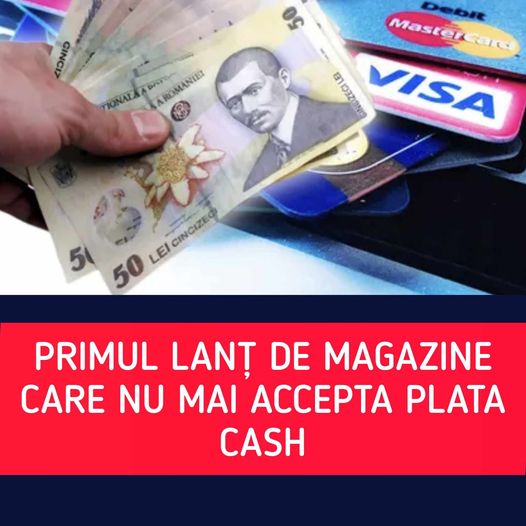 Primul lanț de supermarketuri care nu mai acceptă numerar. Pleci fără cumpărături dacă nu ai card