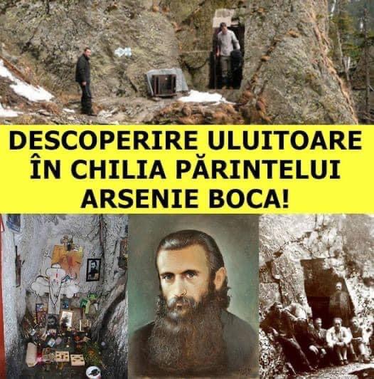 Ce s-a descoperit în chilia părintelui Arsenie Boca…