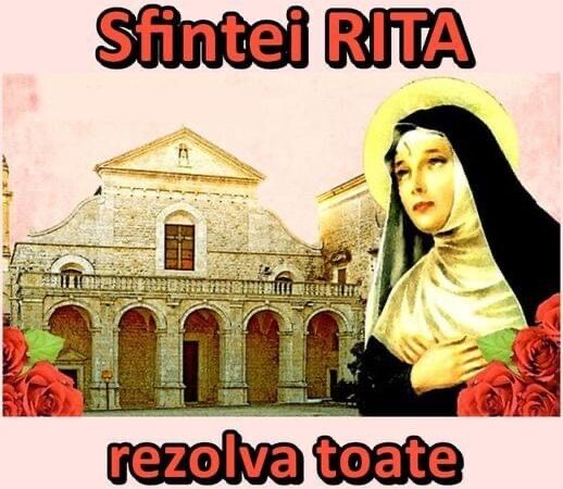 Rugăciunea Sfintei RITA