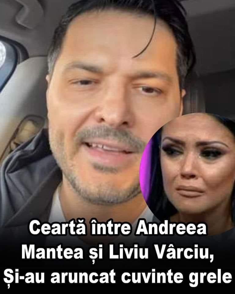 Tensiuni aprinse între Liviu Vârciu și Andreea Mantea la emisiunea Poftiți Pe La Noi