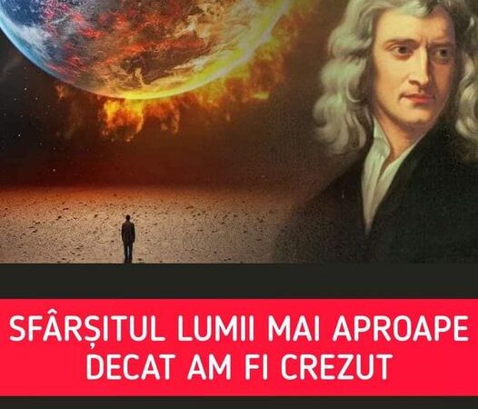 Sfârșitul lumii mai aproape decât am fi crezut. Isaac Newton a prezis dată exactă într-o scrisoare