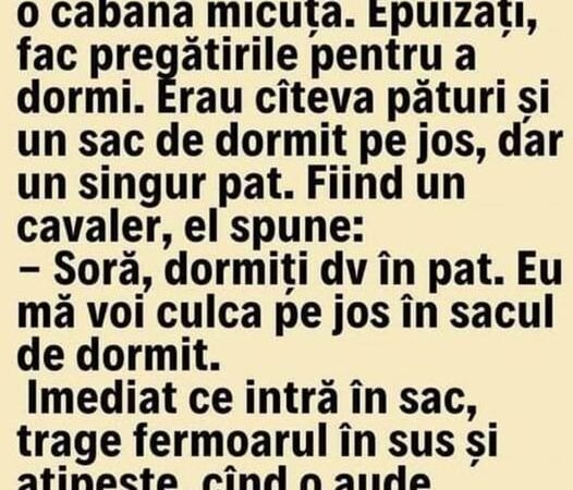 Un Călugăr Şi O Călugăriţă Se Rătăcesc Într-Un Viscol