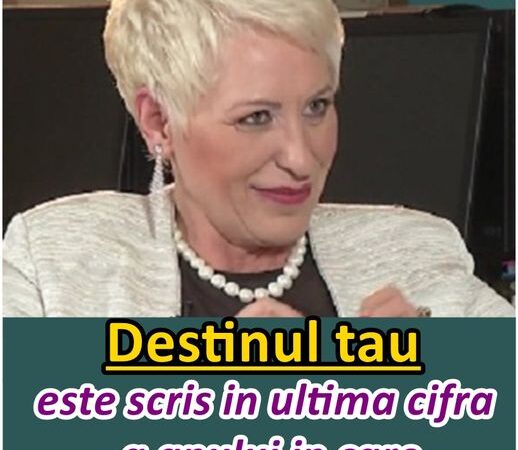 Iată care este destinul tău  Este scris în ultima cifră a anului în care te-ai născut  Lidia Fecioru