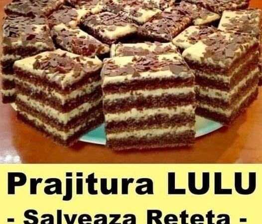 Prăjitura Lulu un desert deosebit  Este delicioasă și delicată salvează rețeta și fă-o cu prima ocazie