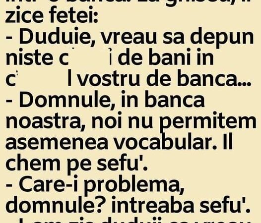 Unul mai jerpelit intra intr-o banca