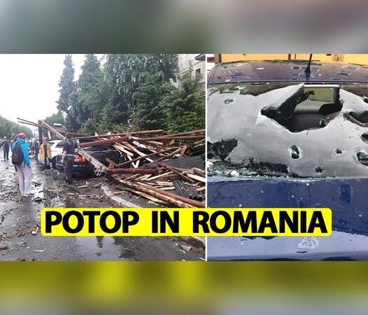 Atenţionare meteo imediată. Lista localităţilor afectate de vijelii grindină şi descărcări electrice