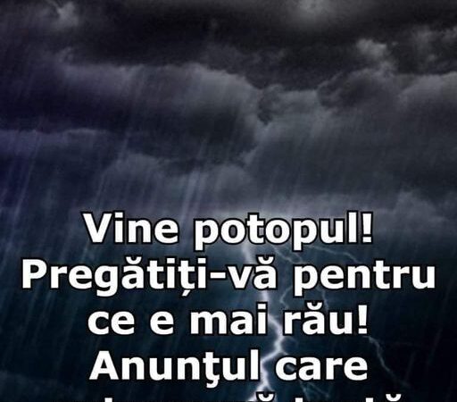 Cod galben de ploi torenţiale vijelii şi grindină. Zonele vizate de atenţionarea ANM de vreme severă