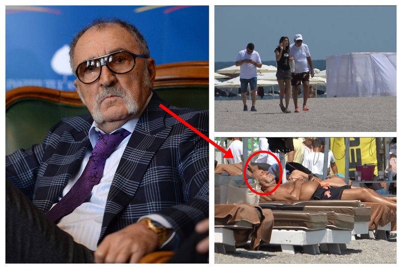 Cum arată Ion Ţiriac la 82 de ani la plajă A fost surprins chiar la Mamaia