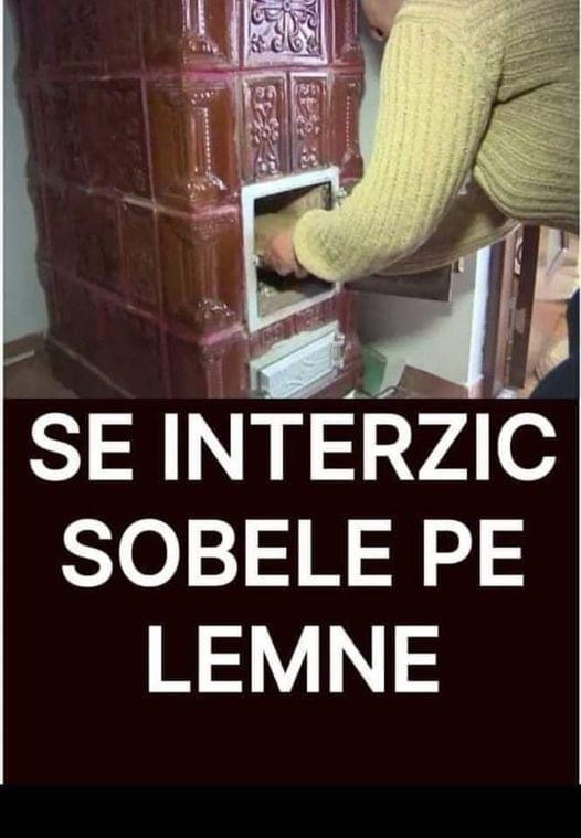 ROMÂNII NU VOR MAI AVEA VOIE SĂ FOLOSEASCĂ SOBELE CU LEMNE UE INTERZICE ACEST LUCRU