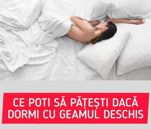 ATENTIE  Ce pățești dacă dormi cu geamul deschis. Iată tot ce se întâmplă în corp dacă ții ferestrele deschise când te odihnești