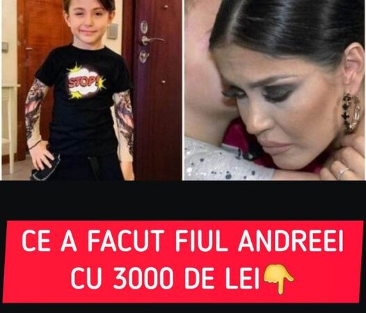 Fiul Andreei Mantea face gestul inedit de a dona toți banii găsiți la o vânzătoare săracă