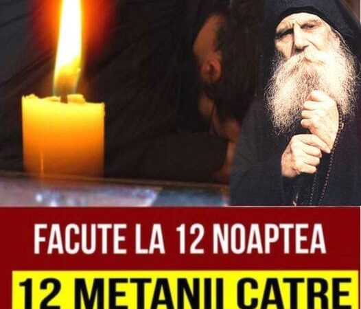 Facute la 12 noaptea 12 metanii catre Maica Domnului rezolva chiar si dorintele imposibile