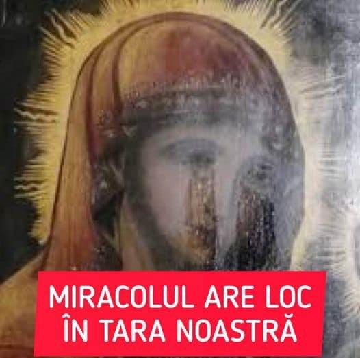 Icoana Maicii Domnului plânge cu lacrimi de mir. Miracolul are loc în țara noastră Noi am găsit răspunsul