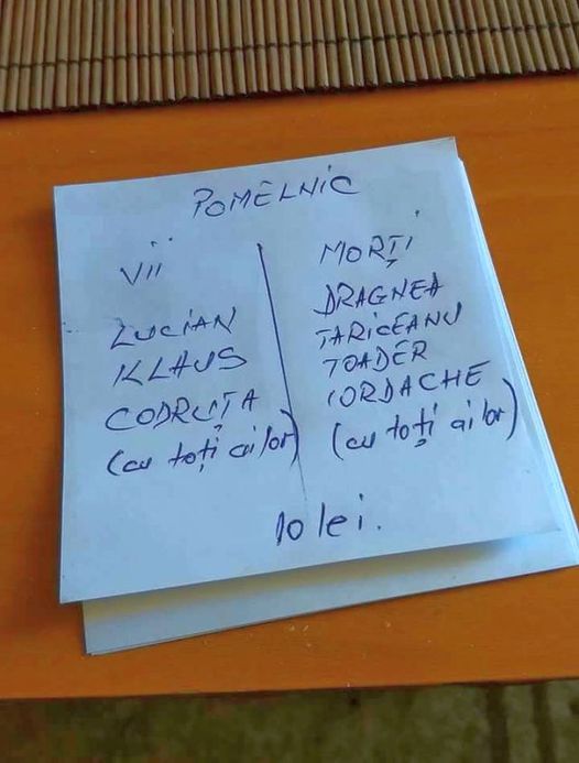 Ce trebuie să ceri într-un pomelnic. Care sunt cele 7 lucruri pe care să nu le treci niciodată în pomelnicul dus la biserică