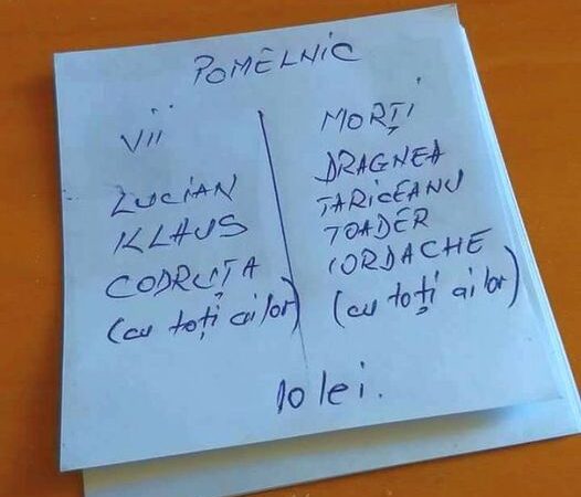 Ce trebuie sa ceri intr-un pomelnic  7 lucruri sa nu cumva sa le treci vreodata in pomelnicul dus la biserica