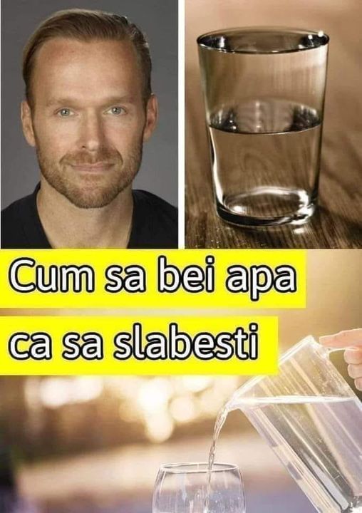 Dieta cu Apă Foarte eficienta recomandată de Bob Harper te poate ajuta să slăbești până la 9 kg în 3 săptămâni