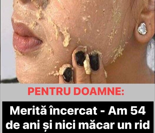 Măști cu amidon pentru un ten mai tânăr