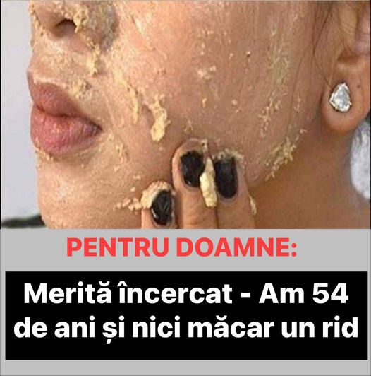 Măști cu amidon pentru un ten mai tânăr