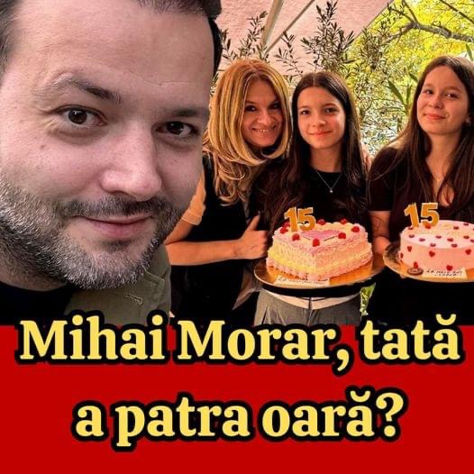 Mihai Morar tată a patra oară Ce spune despre un nou copil în familie Mi-a ieșit