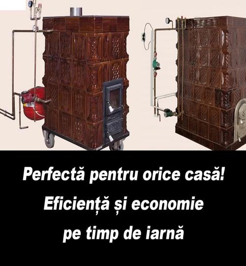 Perfectă pentru orice casă Eficiență și economie pe timp de iarnă cu centrala termică în soba de teracotă