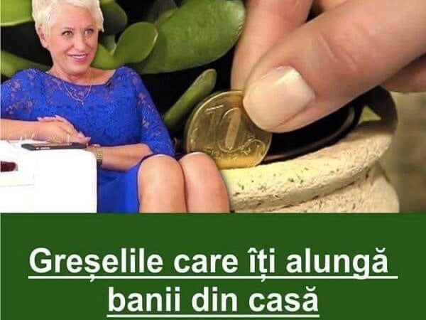 Greșelile care îți alungă banii din casă cu Lidia Fecioru Niciodată nu se face asta