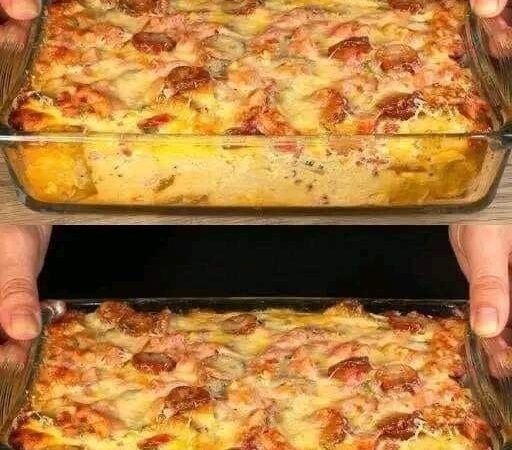 Descoperă Lasagna Cordon Bleu Deliciul Rapid care Transformă Resturile de Șuncă în Vedeta Cinei