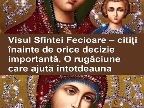 Visele Sfintei Fecioare Maria ocupă un loc aparte în creștinism. Se crede că aceste rugăciuni sunt extrem de puternice și oferă protecție celor care cer ajutor cu o inimă curată