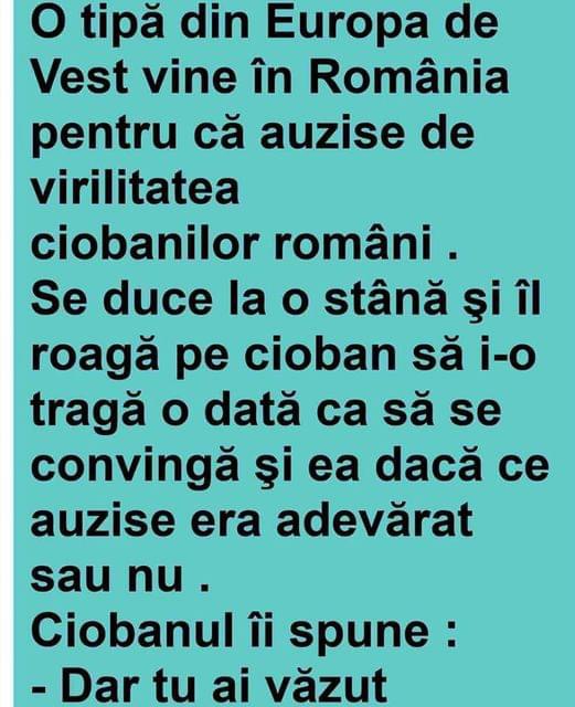 O Tipă Din Europa De Vest Vine În România Pentru Că Auzise De Virilitatea Ciobanilor Români