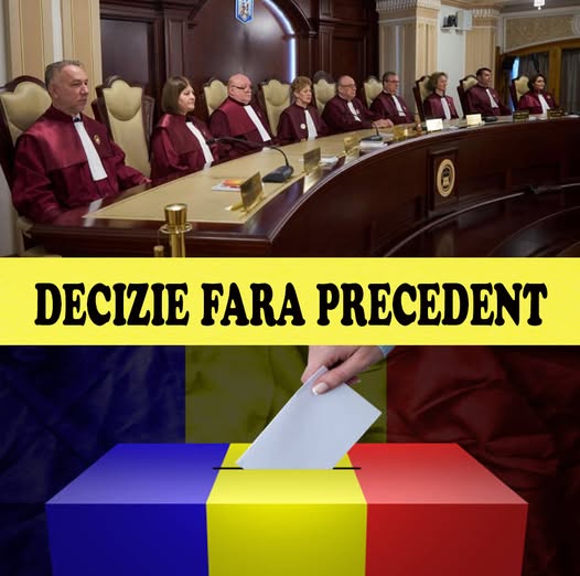 Decizia CCR in legatura cu primul tur al alegerilor prezidentiale