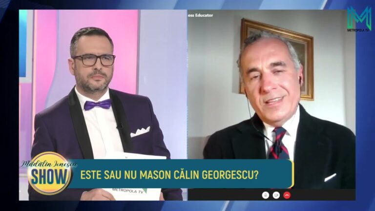 Călin Georgescu susține că a demisionat din Clubul de la Roma În CV-ul meu scrie că sunt om liber și suveran. Despre masonerie Dezavuez această instituție este o adunătură lamentabilă