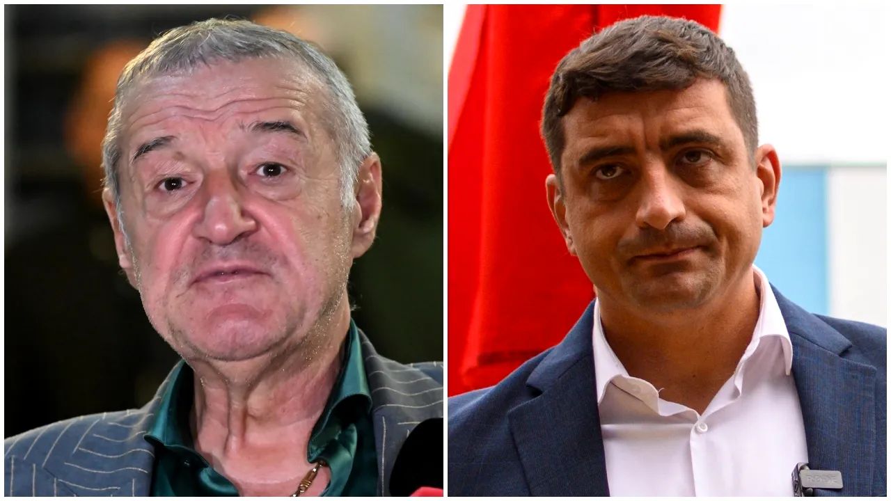 Gigi Becali i-a arătat lui George Simion cine e șeful între ei doi Ce a făcut patronul FCSB în direct la TV Vreau să anunț chestia asta