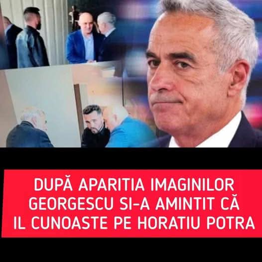 Călin Georgescu prima reacţie după imaginile cu el alături de Horaţiu Potra Nu îmi mai aduceam aminte de el pozele sunt vechi