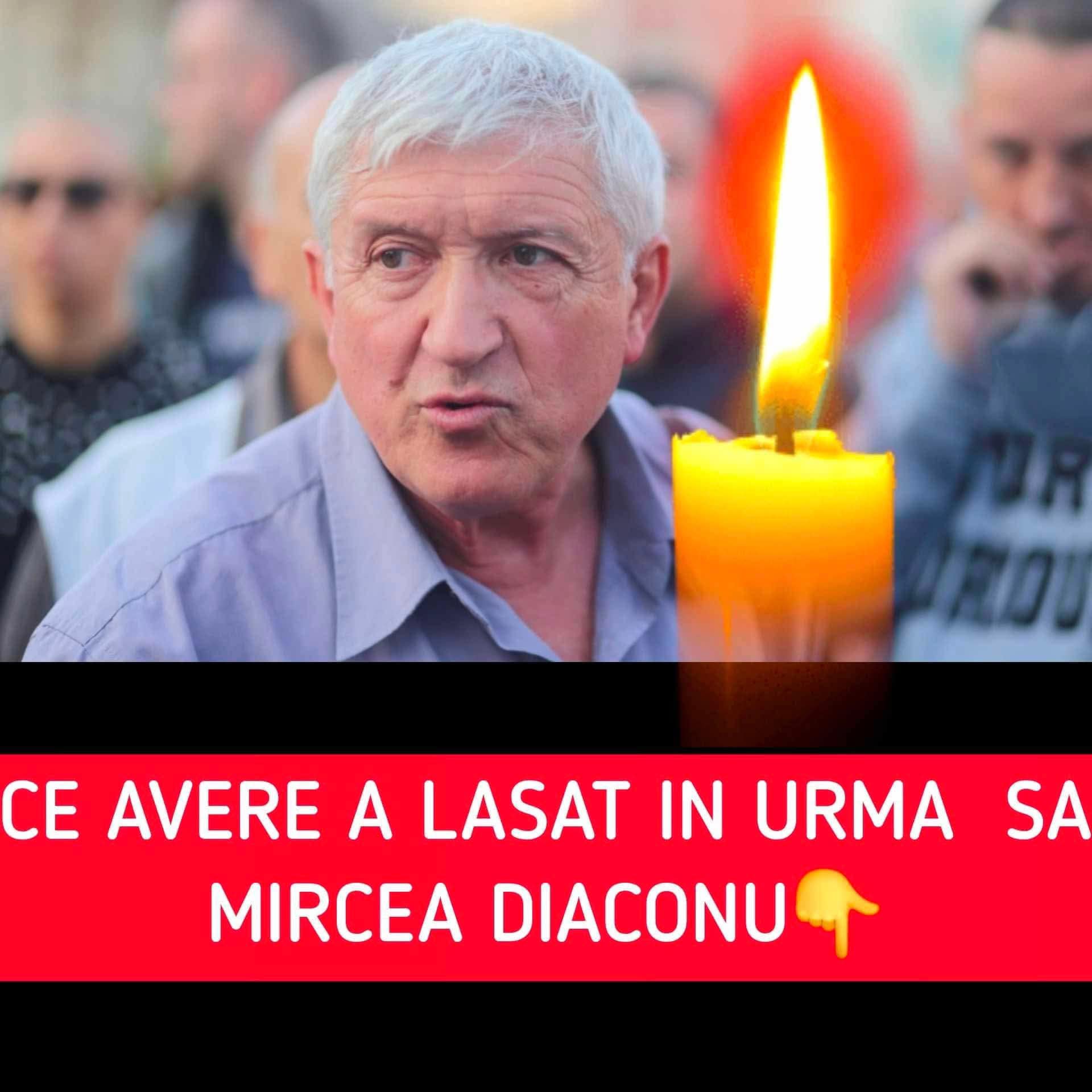 Ce avere a lăsat în urma sa Mircea Diaconu. Actorul s-a stins din viață la vârsta de 74 de ani