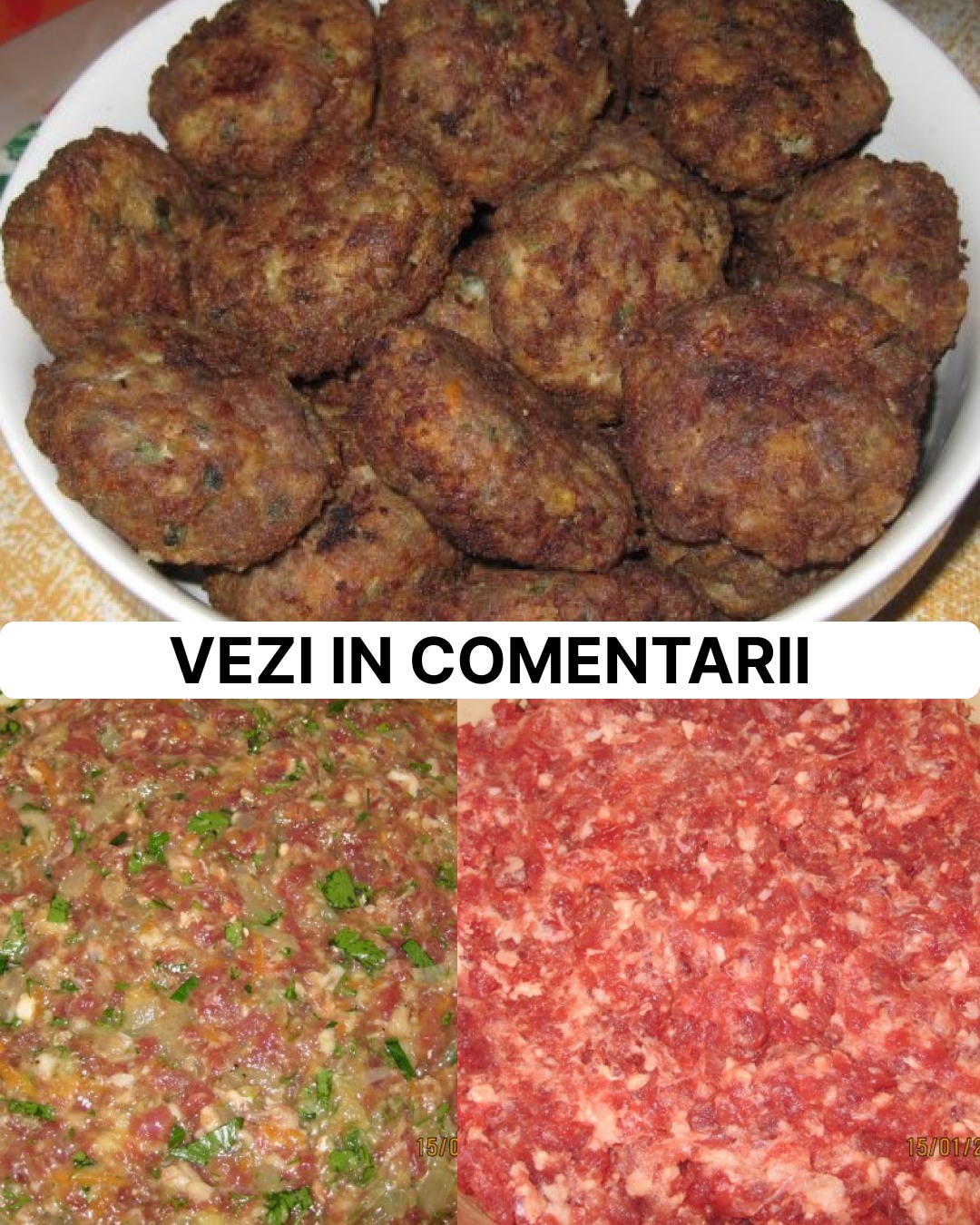 Chefii Bucatari pentru a lega carnea pentru Chiftelute