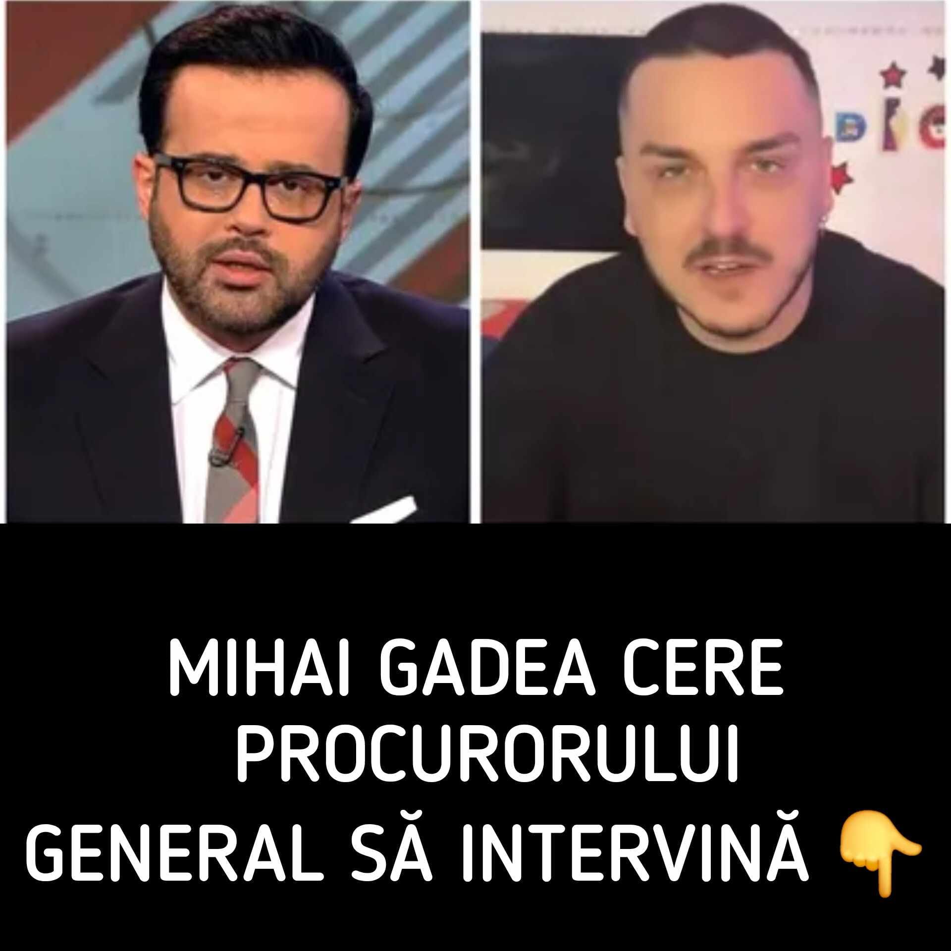 Mihai Gâdea cere Procurorului General să intervină după ce i-a fost amenințată familia