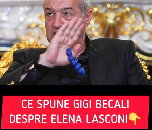 Se lasă cu scandal Ce spune Gigi Becali despre Elena Lasconi Se îmbată pe acolo pe la Cotroceni. Se vede pe fața ei că îi place vinul