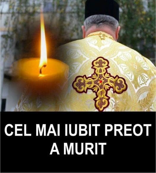 Doliu în lumea creștină Un preot celebru s-a stins în mod fulgerător