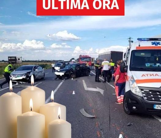 Accident mortal pe DN2 un decedat și cinci răniți în Vrancea