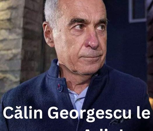 Călin Georgescu le-a spus Adio. Anunțul oficial  Va mulțumesc