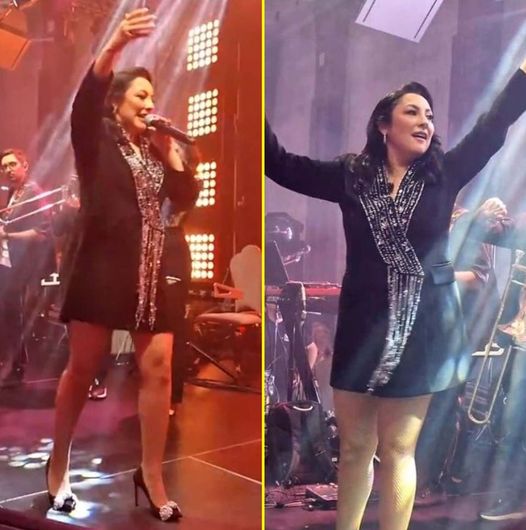 Andra Măruţă făcută praf de internauţi după ce s-a afişat aşa la un concert O să ajungi ca Gabriela Cristea mare te-ai făcut