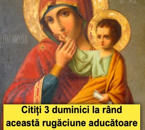 Rugăciunea de duminică  Când problemele vă apasă și credeți că nimic nu poate să vă aducă liniștea mult dorită citiți 3 duminici la rând această rugăciune aducătoare de mari bucurii și reușite.