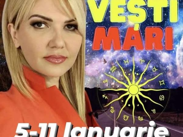 Alina Bădic Horoscop săptămâna 5  11 ianuarie. Luna Plină aduce schimbări majore si provocări neașteptate pentru unele zodii