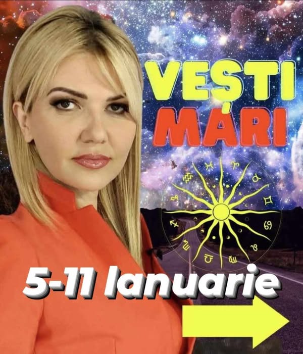 Alina Bădic Horoscop săptămâna 5  11 ianuarie. Luna Plină aduce schimbări majore si provocări neașteptate pentru unele zodii