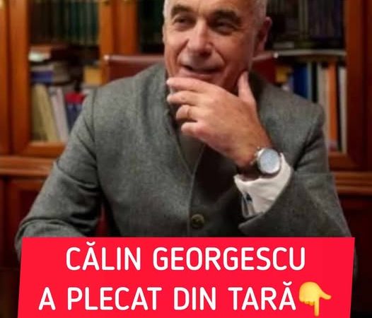 Călin Georgescu a plecat din țară cu o zi înaintea mitingului de la CCR Eu acolo voi aici